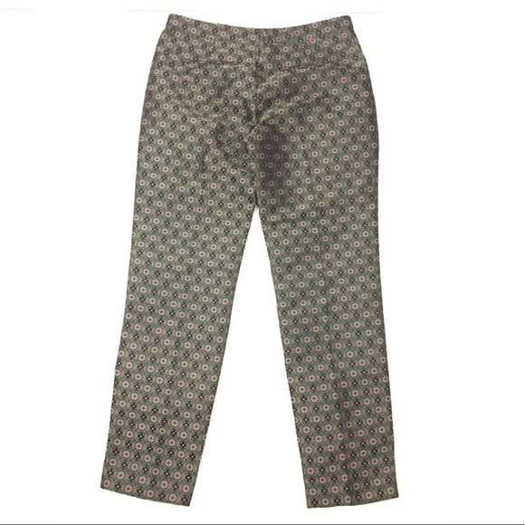 Club Monaco Aida Textured Jacquard Ankle Pants - Picture 4 of 8